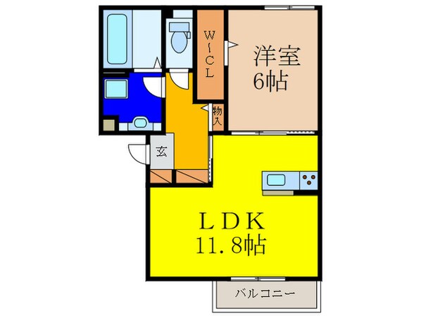 セントコリーヌ　Ｅ棟の物件間取画像